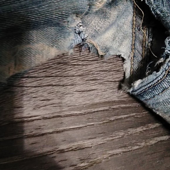 Seven For All Mankind Bootcut SZ 34 Fade & Rip - Picture 4 of 7